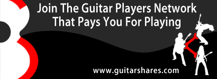 Join the Guitar Shares and earn rewards for cool guitar gear.
